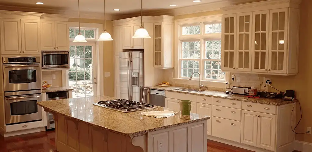 Custom cabinet door installation and kitchen upgrade in Austin, TX