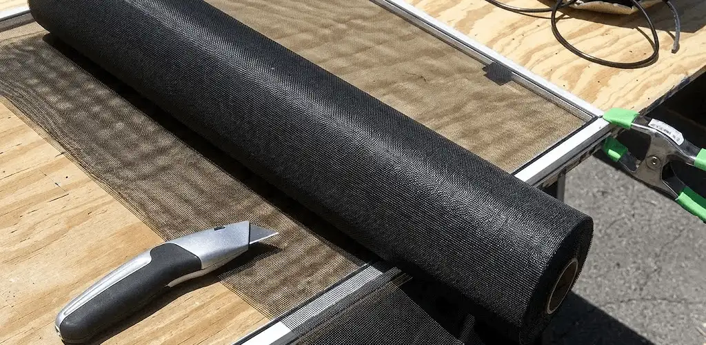 Window screen replacement materials and tools for screen repair in Austin, TX